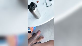 uma rola preta para duas casadas chupar