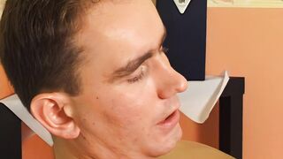 Boyfriend fucks his hot girlfriend hard through