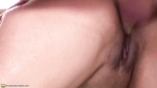 Moms get anal sex and pissing from young step sons