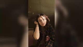 Homemade masturbation with vibrator and orgasm. Close-up