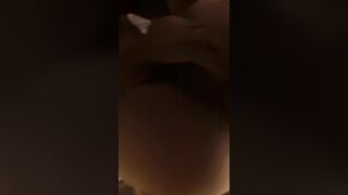 Homemade masturbation with vibrator and orgasm. Close-up