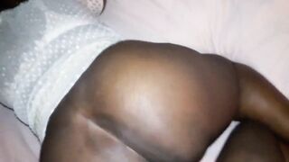 Black bbw granny paid me with some pussy