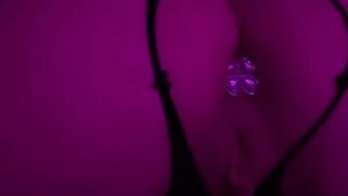 My hot horny wife mastubating, posing and get fucked doggystyle