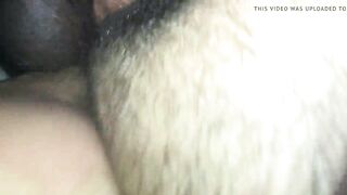 Fucking wife hairy pussy