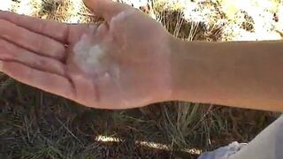 Hot Girlfriend Helps BF Jerking Off And Strokes Hard