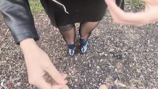 High Class Outdoor Sucking Dick and Fuck during Quarantine
