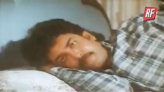 Old actress in a hot scene