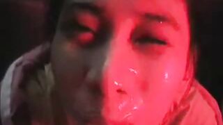 Asian girlfriend cumshots
