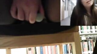 Girl dildoing her dripping wet pussy in the library vol 2 - Vixcams.com