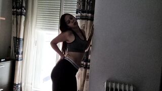 Flashing my tits