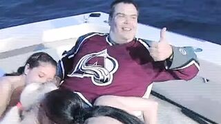 Three nasty sluts working one cock outdoors - amateurs - outside - classic
