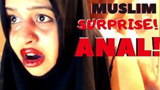 BIG ASS HIJAB WOMAN ANAL PUNISHED !