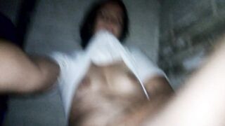 I masturbate in front of the neighbors at night