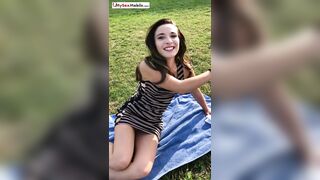 French beauty Tracy Rose picked up in park for intense sex