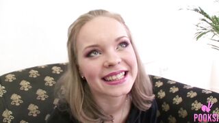 Cute All Natural Coed Bridget Sits And Bounces On That Raging Hard Dick!