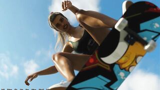 Welcome To Free Will: Hot Latina Skateboard Girl-Ep35