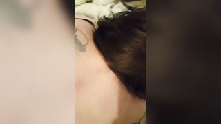 Chubby fat slag gagging for cock doggystyle