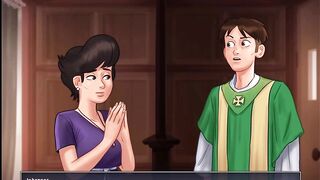 Summertime saga - The nurse helped Johannes