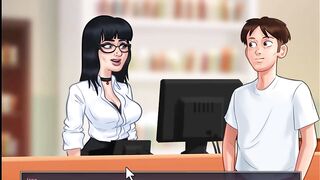 Summertime saga - The nurse helped Johannes