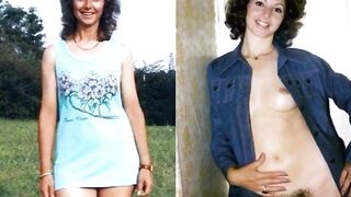 Dressed Undressed Hairy MILFS