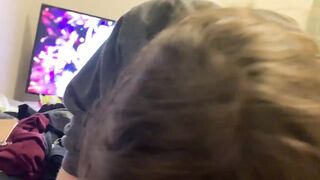 Lesbian bestfriend comes in room for a facial