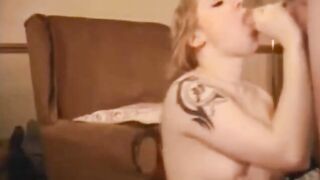 Amateur hot babe fucked by old guy
