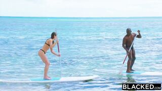 Fucked on the beach by a bbc