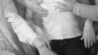 Groped in Cinema under her Boyfriend's Eyes !!!