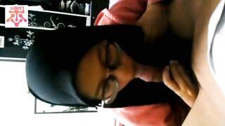 Hijab blowjob