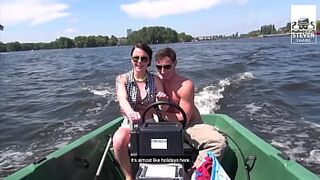 THE BOAT IS SINKING!! Group a 3some FUCK under the SUN (FULL SCENE)- StevenShame.Dating