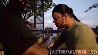 Getting My Throat Fucked In A Park Before Sunrise ( Full Vids On JFF)