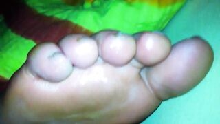My best friend Alex enjoy my girlfriends feet