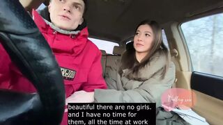 Picked up a girl on the road and she sucked him off for it