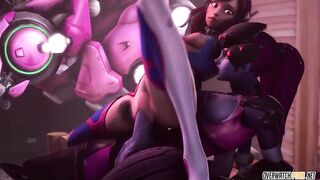 Dva and Tracer futanari porn compilation part 33