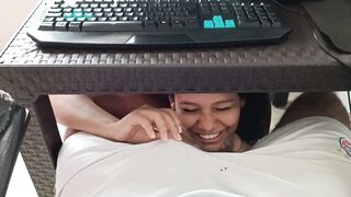 THE VERY BITCH FUCKS HER BROTHER-IN-LAW WHILE PLAYING FREE FIRE