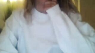 Hot girl Liza with tiny tits and dildo