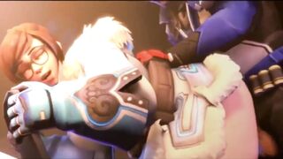 Overwatch Mei 4 SFM & Blender 3D Hentai Porn Compilation