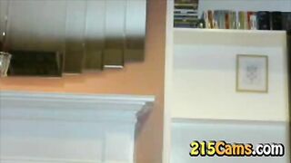 Blue Haired Girl Plays with Tits Livesex Live Video