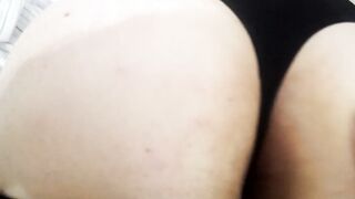 Milf Gf, Big dark Asshole, loves ass massage