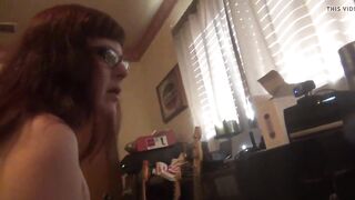 Slave cums quick on cam
