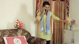 Pyaasi hot teacher ko nokar ne choda