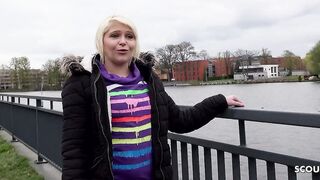 GERMAN SCOUT - TINY GIRL JENNY FUCKED AT REAL MODEL CASTING