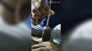 Cock Urethral Sounding by Female