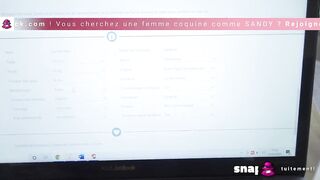 GOTCHA! Watch me fuck the lawyer bitch! SNAP-FUCK.com