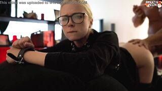 Hot Girl Gagged had Passionate Sex and Deep Sucking Dick