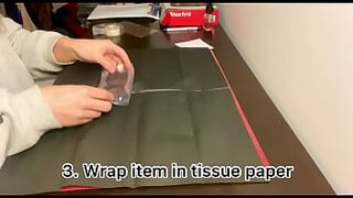 Prepare A Panty Order With Me From My MV Store