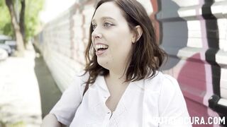 This busty woman accepts money in exchange for sex