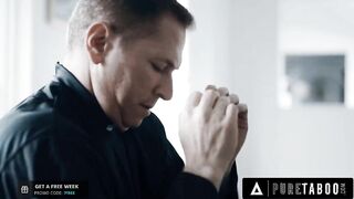 PURE TABOO Innocent Church Girl Tries Anal For The First Time With Perverted Priest