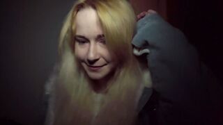 Public Agent Cutie ends up with a facial after she has sex with a stranger
