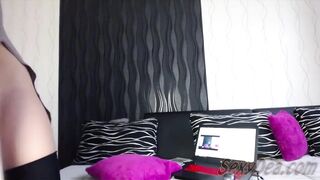 Sexydea live show twerk tease cum